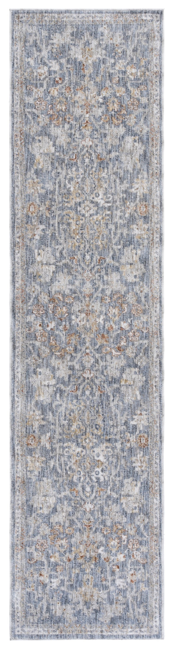 Safavieh Mason 8' X 10' Transitional Area Rug - Timeless Elegance In Power Loomed Premium Polyester Design Blue ,Beige Polyester Msn118m-9