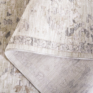 Safavieh Mason Transitional Area Rug - Luxurious Polyester Design With Timeless Motifs For Elegant Spaces Green ,Beige Polyester Msn120y-9