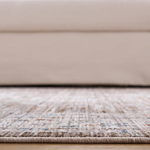 Safavieh Martha Power-Loomed 8X10 Dark Beige & Ivory Area Rug — Plush Low-Pile, Durable Turkish-Inspired Elegance MSR0638B-8
