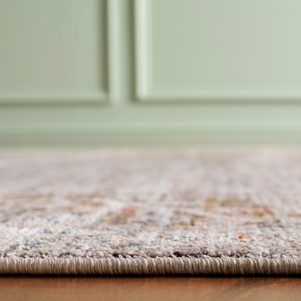 Safavieh Martha Stewart Elegant 8x10 Area Rug In Grey & Dark Beige – Timeless Design For Any Space Grey ,Dark Beige Polyester Msr0650f-8