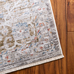 Safavieh Martha Stewart Area Rug - Elegant Power Loomed Design In Neutral Hues For Timeless Home Decor Grey ,Dark Beige Polyester Msr0650f-10