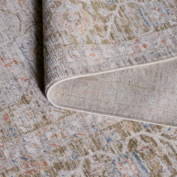 Safavieh Martha Stewart Area Rug - Elegant Power Loomed Design In Neutral Hues For Timeless Home Decor Grey ,Dark Beige Polyester Msr0650f-10