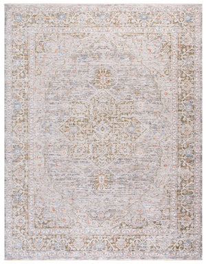 Safavieh Martha Stewart Area Rug - Elegant Power Loomed Design In Neutral Hues For Timeless Home Decor Grey ,Dark Beige Polyester Msr0650f-10