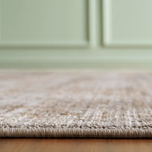 Safavieh Martha Stewart Whitney Area Rug - Elegant Modern Design For Living Room, Bedroom Or Office Decor Grey ,Rust Polyester Msr0654f-10