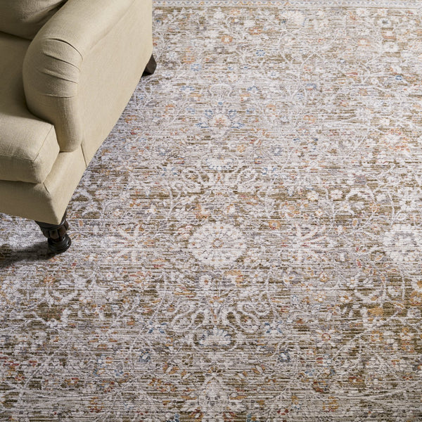 Safavieh Martha Stewart 8x10 Elegant Area Rug In Grey & Dark Beige - Soft, Durable, Versatile For Any Space Grey ,Dark Beige Polyester Msr0656f-8