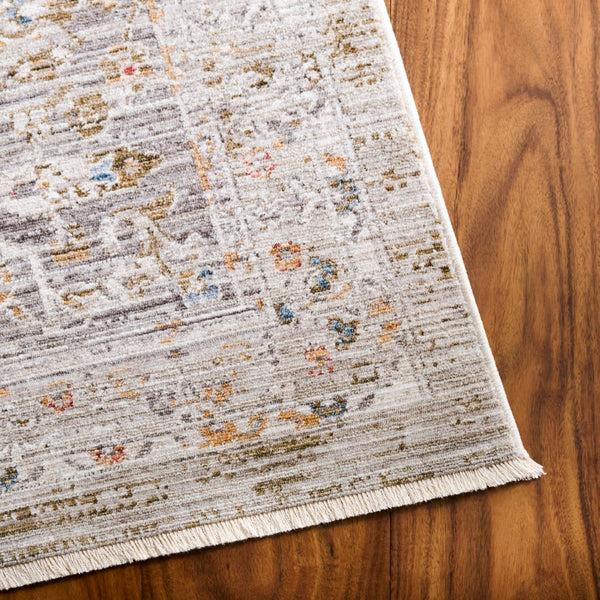 Safavieh Martha Stewart Elegant Area Rug - Sophisticated Power Loomed Design For Timeless Home Decor Charm Grey ,Dark Beige Polyester Msr0656f-9