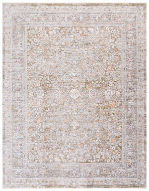 Safavieh Martha Stewart 8x10 Elegant Area Rug In Grey & Dark Beige - Soft, Durable, Versatile For Any Space Grey ,Dark Beige Polyester Msr0656f-8