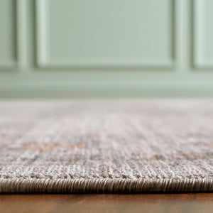 Safavieh Martha Stewart Whitney Area Rug – Elegant Power Loomed Design For Luxurious Home Décor Style Grey ,Rust Polyester Msr0658f-10