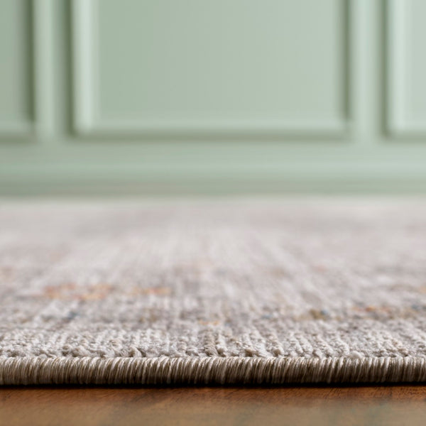 Safavieh Martha Stewart Whitney Area Rug – Elegant Power Loomed Design For Luxurious Home Décor Style Grey ,Rust Polyester Msr0658f-10