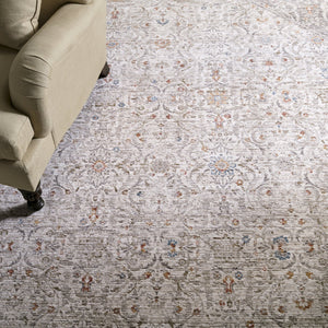 Safavieh Martha Stewart Whitney 0658f Grey/Rust 8x10 Area Rug – Elegant, Durable, And Easy-care Home Accent Grey ,Rust Polyester Msr0658f-8