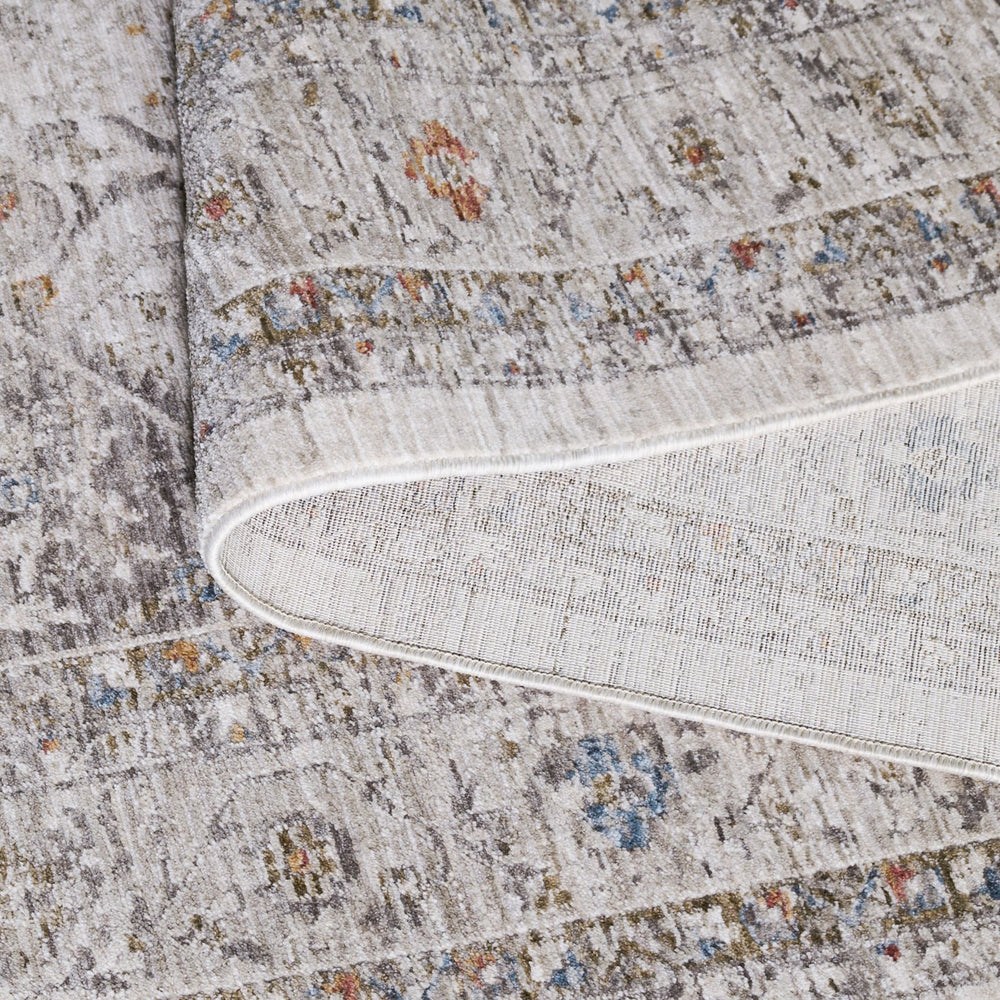 Safavieh Martha Stewart Whitney 0658f Grey/Rust 8x10 Area Rug – Elegant, Durable, And Easy-care Home Accent Grey ,Rust Polyester Msr0658f-8