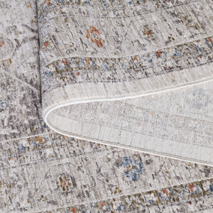 Safavieh Martha Stewart Whitney 0658f Grey/Rust 8x10 Area Rug – Elegant, Durable, And Easy-care Home Accent Grey ,Rust Polyester Msr0658f-8