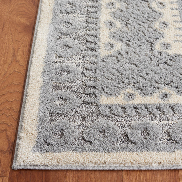 Safavieh Martha Stewart 0751 Power Loomed Rug Grey / Ivory 9' x 12'