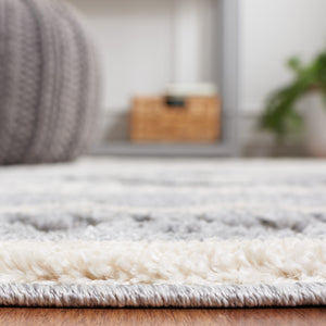 Safavieh Martha Stewart 0751 Power Loomed Rug Grey / Ivory 9' x 12'