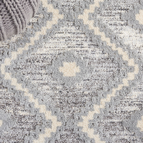 Safavieh Martha Stewart 0751 Power Loomed Rug Grey / Ivory 9' x 12'