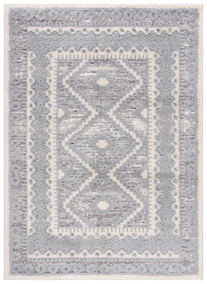 Safavieh Martha Stewart 0751 Power Loomed Rug Grey / Ivory 9' x 12'