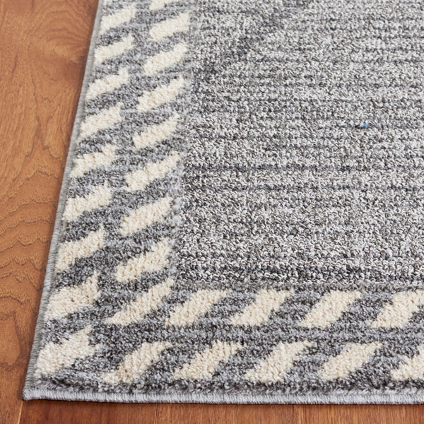 Safavieh Martha Stewart 0752 Power Loomed Rug Grey / Ivory 9' x 12'