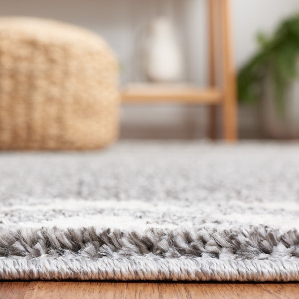 Safavieh Martha Stewart 0752 Power Loomed Rug Grey / Ivory 9' x 12'