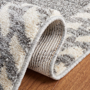 Safavieh Martha Stewart 0752 Power Loomed Rug Grey / Ivory 9' x 12'