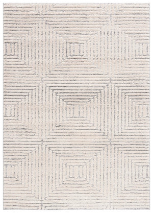 Safavieh Martha Stewart 0756 Power Loomed Rug Ivory / Grey 9' x 12'