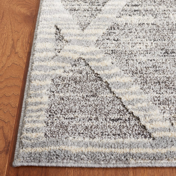 Safavieh Martha Stewart 0757 Power Loomed Rug Grey / Ivory 9' x 12'