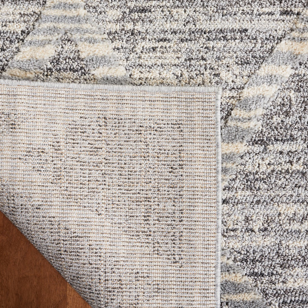 Safavieh Martha Stewart 0757 Power Loomed Rug Grey / Ivory 9' x 12'