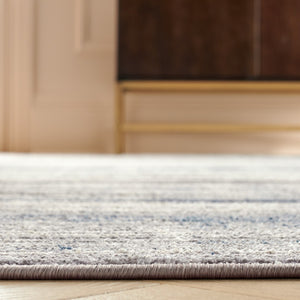 Safavieh Msr0961 Isabella Power Loomed Modern Rug Grey / Blue 8' x 10'