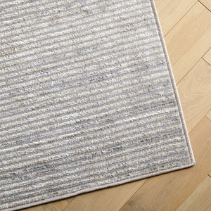Safavieh Msr0961 Isabella Power Loomed Modern Rug Grey / Blue 8' x 10'