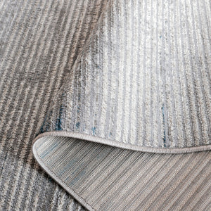 Safavieh Msr0961 Isabella Power Loomed Modern Rug Grey / Blue 9' x 12'