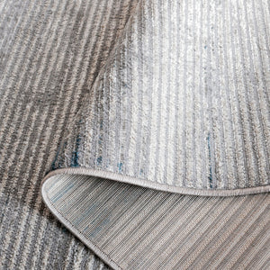 Safavieh Msr0961 Isabella Power Loomed Modern Rug Grey / Blue 8' x 10'