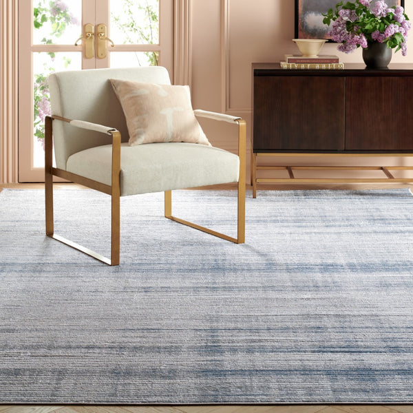 Safavieh Msr0961 Isabella Power Loomed Modern Rug Grey / Blue 8' x 10'