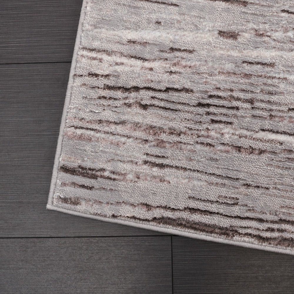 Safavieh Msr0968 Isabella Power Loomed Contemporary Rug Grey / Light Grey 9' x 12'