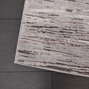 Safavieh Msr0968 Isabella Power Loomed Contemporary Rug Grey / Light Grey 9' x 12'