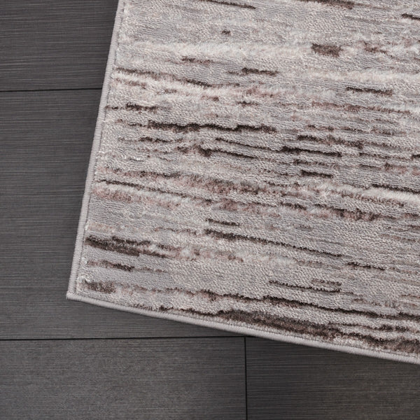 Safavieh Msr0968 Isabella Power Loomed Contemporary Rug Grey / Light Grey 9' x 12'