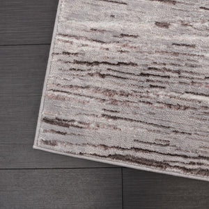 Safavieh Msr0968 Isabella Power Loomed Contemporary Rug Grey / Light Grey 8' x 10'