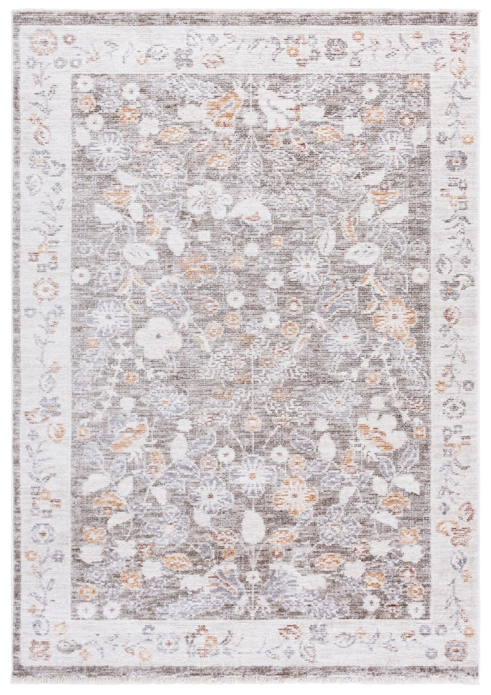 Safavieh Martha Stewart Adeline Grey And Ivory Modern Transitional Runner Rug For Elegant Hallways And Spaces Grey ,Ivory 40% Polyester,38% Loop Polyester,14% Jute,8% Latex Msr100f-28
