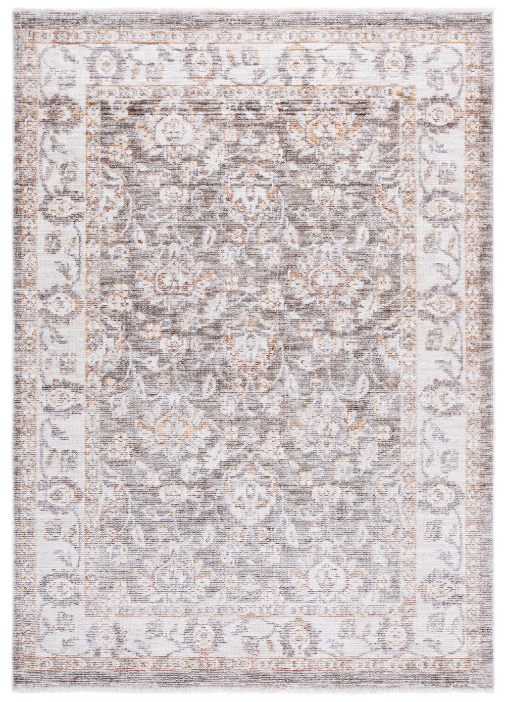 Safavieh Martha Stewart Adeline 5'3" X 7'6" Grey/Ivory Area Rug - Elegant, Durable & Versatile For Any Room Grey ,Ivory 40% Polyester,38% Loop Polyester,14% Jute,8% Latex Msr102f-5