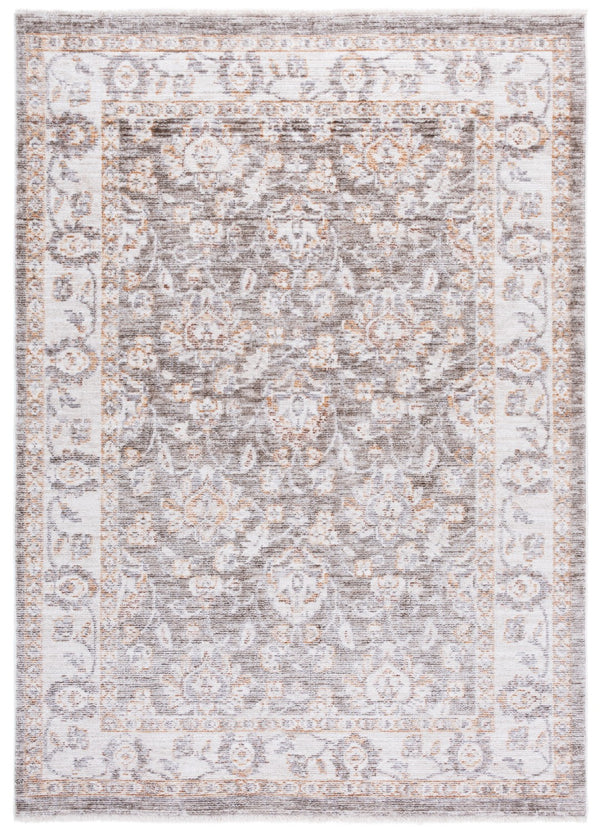 Safavieh Martha Stewart Adeline Runner Rug - Elegant Transitional Design For Hallways And Entryways, 2x8 Ft. Grey ,Ivory 40% Polyester,38% Loop Polyester,14% Jute,8% Latex Msr102f-4