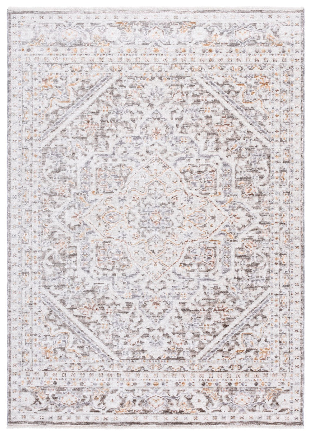 Safavieh Martha Stewart Adeline 5'3” X 7'6” Grey/Ivory Area Rug - Elegant, Soft, Durable, Perfect For Any Room Grey ,Ivory 40% Polyester,38% Loop Polyester,14% Jute,8% Latex Msr104f-5