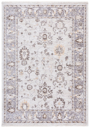 Safavieh Martha Stewart Adeline Area Rug 5'3" X 7'6" In Ivory & Grey – Soft, Versatile, Elegant Design For Any Home Ivory ,Grey 40% Polyester,38% Loop Polyester,14% Jute,8% Latex Msr108a-5