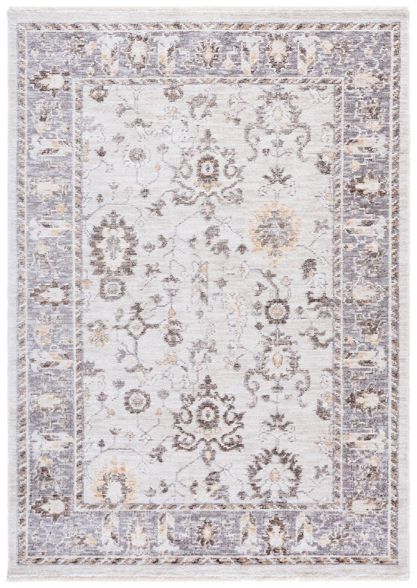 Safavieh Martha Stewart Adeline Area Rug 5'3" X 7'6" In Ivory & Grey – Soft, Versatile, Elegant Design For Any Home Ivory ,Grey 40% Polyester,38% Loop Polyester,14% Jute,8% Latex Msr108a-5