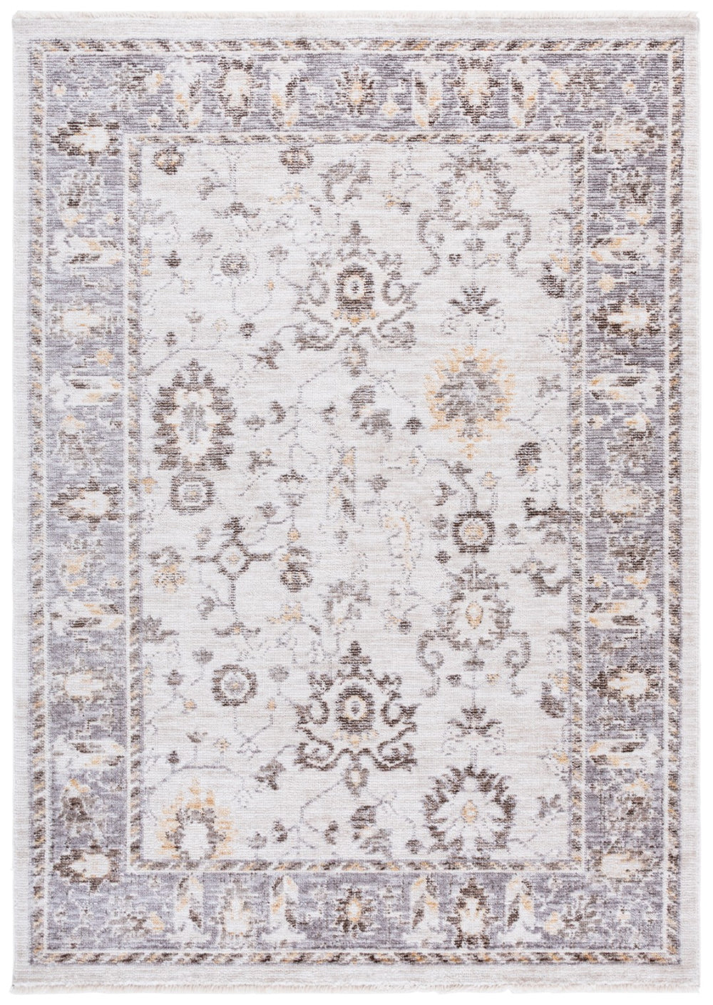 Safavieh Martha Stewart Elegant Transitional Runner Rug - Stylish Comfort For Hallways And High-traffic Areas Ivory ,Grey 40% Polyester,38% Loop Polyester,14% Jute,8% Latex Msr108a-4