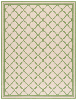 Safavieh Msr Area Rug - Timeless Quatrefoil Design For Indoor & Outdoor Spaces, Soft, Durable & Easy To Maintain Cream ,Olive Polypropylene Msr121v-2pc