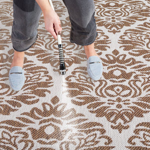 Safavieh Msr Elegant Damask Area Rug - Luxurious Indoor/Outdoor Décor For Timeless Sophistication And Style Cream ,Beige Polypropylene Msr135c-5