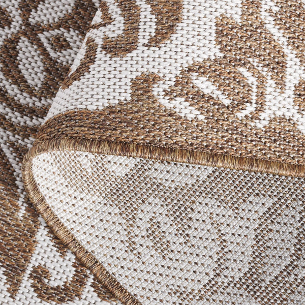 Safavieh Msr Elegant Damask Area Rug - Luxurious Indoor/Outdoor Décor For Timeless Sophistication And Style Cream ,Beige Polypropylene Msr135c-5