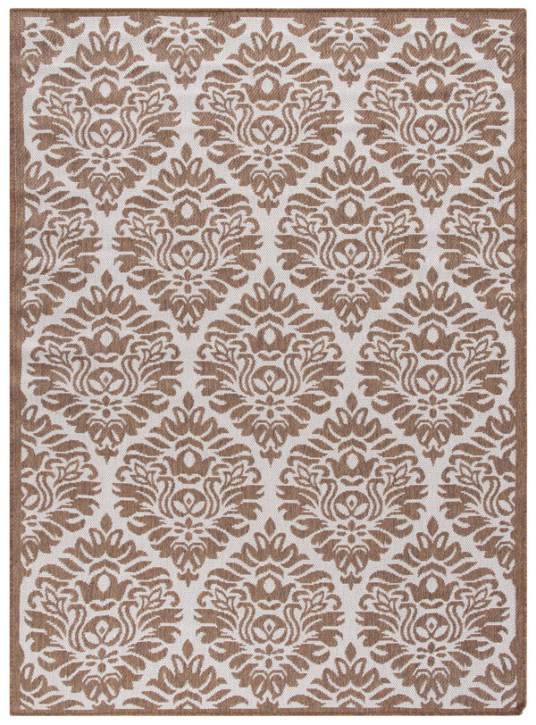 Safavieh Msr Elegant Damask Area Rug - Luxurious Indoor/Outdoor Décor For Timeless Sophistication And Style Cream ,Beige Polypropylene Msr135c-5