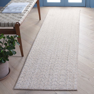Safavieh Msr1902 Serenity Power Loomed Modern Rug Beige / Grey 9' x 12'