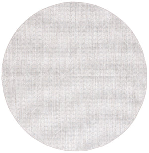 Safavieh Msr1902 Serenity Power Loomed Modern Rug Beige / Grey 6'-7" x 6'-7" Round