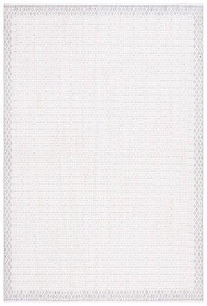 Safavieh Msr1904 Serenity Power Loomed Modern Rug Ivory / Grey 5'-3" x 7'-6"