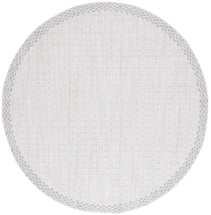 Safavieh Msr1904 Serenity Power Loomed Polyester Modern Rug Ivory / Grey MSR1904A-7R